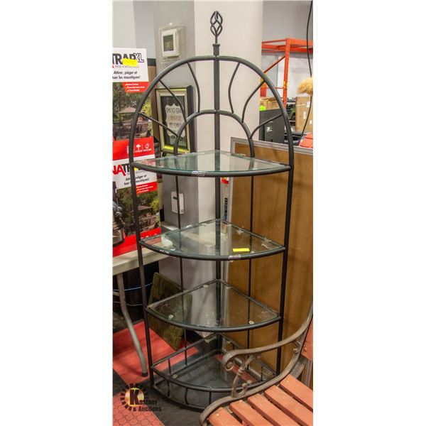 CORNER PLANT SHELF H-63.5" W-19" L-19"