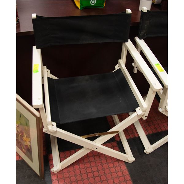 FOLDING DIRECTORS CHAIR