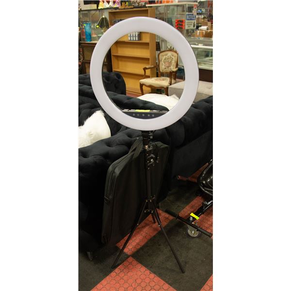 NEW EOTO 21" LED RING LIGHT W/ BIPOD & MORE