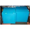 Image 1 : LOT OF 2 IKEA METAL WALL CABINETS
