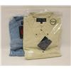 Image 1 : NEW MEN'S SHIRTS 1DENIM/1NATURAL SIZE 2XL