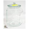 Image 1 : NEW LARGE GLASS STORE DISPLAY PEANUT JAR