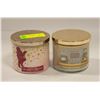 Image 1 : 2 NEW SCENTED MULTI WICK CANDLES