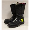Image 1 : HARLEY DAVIDSON LEATHER MOTORCYCLE BOOTS SZ 9-1/2