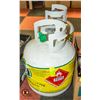 Image 1 : LOT OF 2 FULL 20LB PROPANE TANKS
