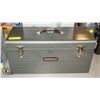 VINTAGE CRAFTSMAN METAL TOOL BOX