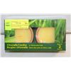 NEW 2 PACK CITRONELLA CANDLES IN TERRA COTTA POTS