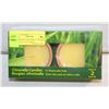 Image 1 : NEW 2 PACK CITRONELLA CANDLES IN TERRA COTTA POTS