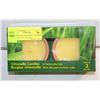Image 1 : NEW 2 PACK CITRONELLA CANDLES IN TERRA COTTA POTS