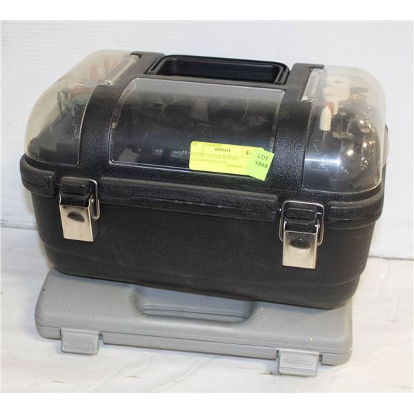 LOT OF 2 ESTATE ROTARY ACCESSORIES SETS