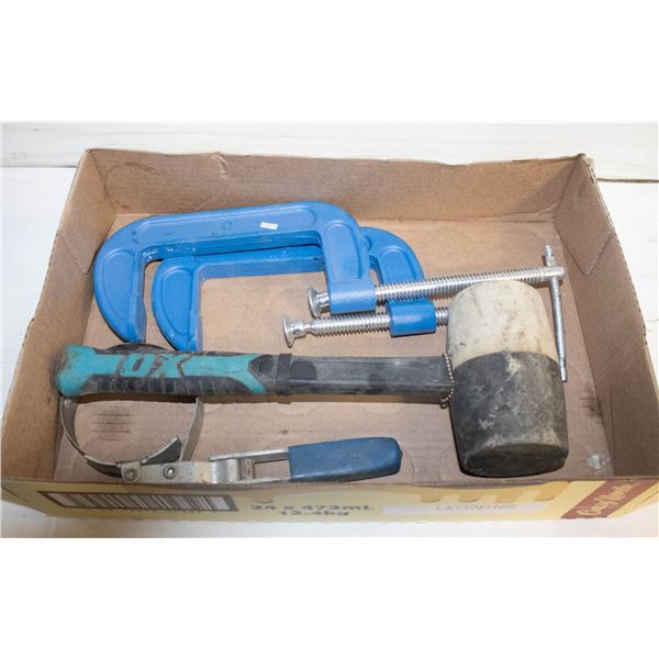 CLAMPS & RUBBER MALLET