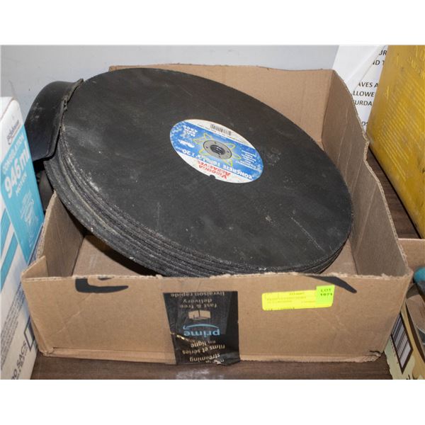 8 CUTTING DISCS 16"X1/8X20MM