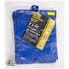 Image 1 : NEW SHOPRO 8FT X 10FT 3MIL TARPAULIN
