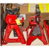Image 1 : TWO PROPEL 3 TON JACK STANDS