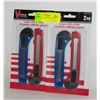 Image 1 : 2 NEW SEALED UTILITY KNIVES 2 X 2 PACKS