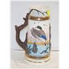Image 1 : ANTIQUE TALL BEER STEIN WITH DUCKS