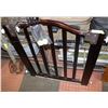Image 1 : DOOR BABY GATE W/WOOD-HARDWARE INCLUDED