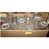 Image 1 : LARGE BOX DIFFERENT SIZE JARS-LOTS OF