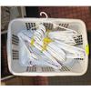 Image 1 : 40 CLOTHES HANGERS WITH RUBBERMAID