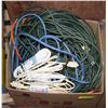 Image 1 : EXTENSION CORDS- LARGE LOT ASSORTED