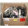 Image 1 : LARGE BOX OF CABLES, ELECTRONICS AND MORE