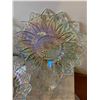 Image 2 : Glass iridescent Dishes & Wine Glasses