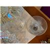 Image 3 : Glass iridescent Dishes & Wine Glasses