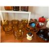 Image 3 : Avon Horse, Buffalo & Female Gardener Perfume Bottles, Old Spice, Vintage Gold Cups, Bud Vases, Asst