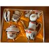 Image 2 : Lg Kitty Cat & Piggy  Cookie Jars, White Teapot, Mini Teapot Set from Japan, Bird Tealight, Norman R