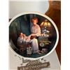Image 6 : Plate Racks, Norman Rockwell Evening Prayers Plate, 1988 Russian Legends Tianex Folk Fairy Tale Plat
