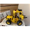 Image 2 : Tonka Forklift, Jeep, Bus, Vintage Tin Tractor