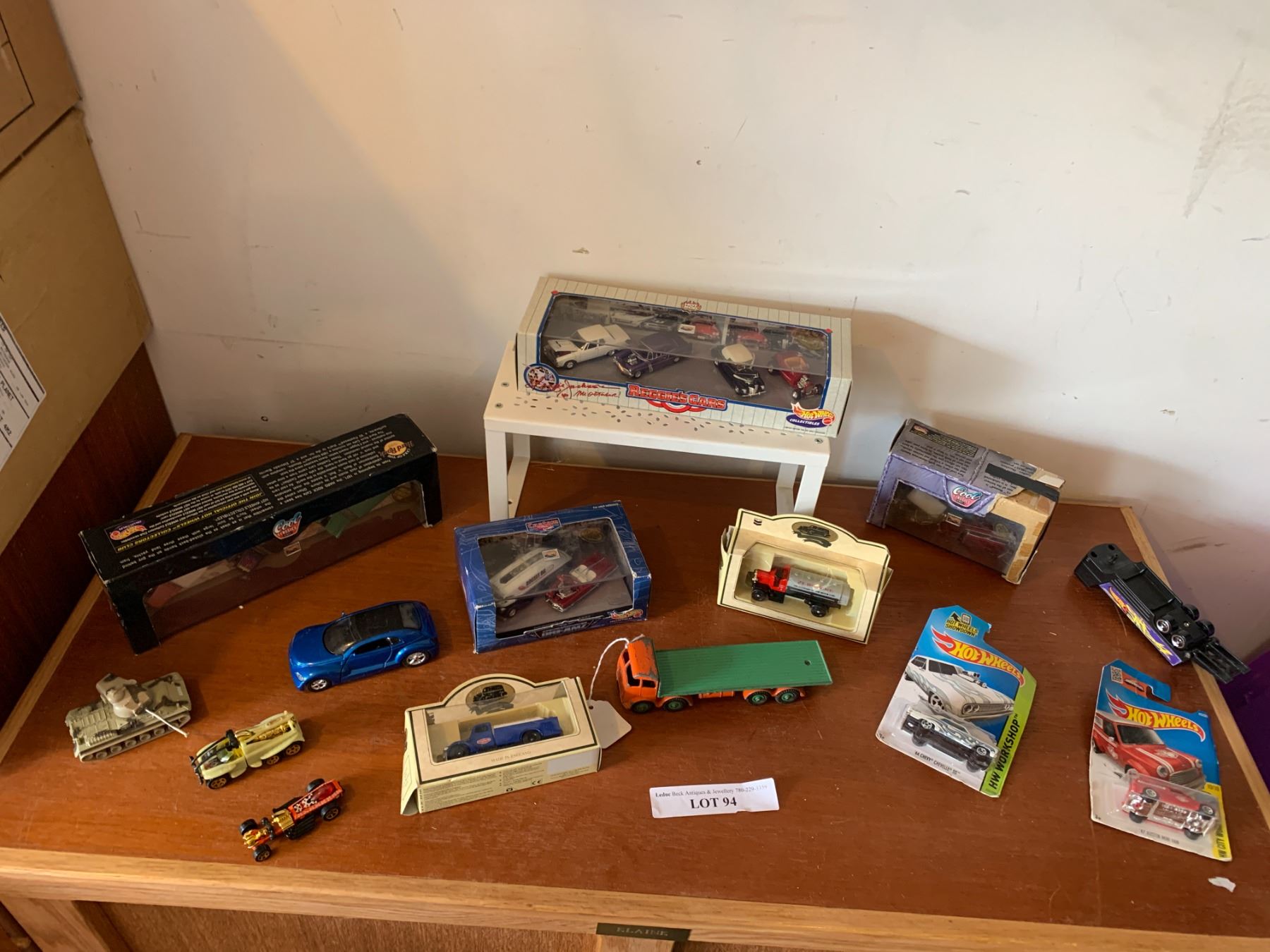 Collection of Vintage Reggie's Cars & Hot Wheels