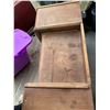 Image 8 : Vintage Hepworth Wood 4 Drawer Desk