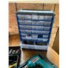 Image 6 : Ryobi 6.0v Drill, Level, Axe, Saw, Eagle Tool Box filled w Tools, Screws, Makita 6071D Drill, Framin