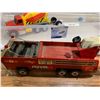 Image 4 : Tonka Cement Truck, Variety of Dinky Cars & Case, Firetruck