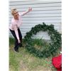Image 2 : Huge Christmas Pre-Lit Wreath & Lg Christmas Tree in Bag