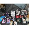 Image 1 : Elvis Legends of the Silver Screen, Asst Posters, Scarf, Guitar Ashtray, Luggage Tag, Tins, Tray, Co