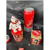Image 3 : Red Desk Lamp, Cards, Christmas Trays, Tins, Coca-Cola Light, Teddy Bear, Mini Silver Bottle, Snow-g