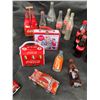 Image 5 : 2004 Blown Glass Ornament, Coca-Cola Bottles, many Unopened, Tin Car, 5 Cent Truck, Coke for Hospita