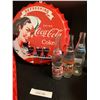 Image 2 : Large Coca-Cola Bottle Cap Wall Sign, PFanta/Pepsi-Cola/Hires Root Beer Bottles, Coke/Diet Crates
