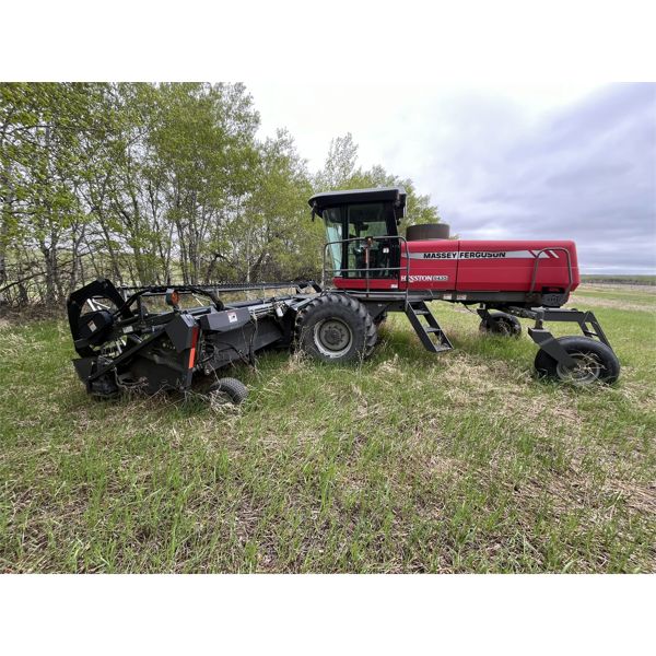 2011 Massey Ferguson 9435 SP Swather with GPS,25ft Pickup Reel. 5200 Header Hrs. S/N BHS02358