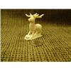 Image 1 : Carved ivory reindeer by C.i.j.w.- 2-1/8" (74)