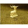Image 2 : Carved ivory reindeer by C.i.j.w.- 2-1/8" (74)