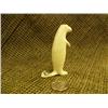Image 3 : Lot of 2 carved ivory otters/mink- 3.25" tall by R.A.J; 1.75" tall (74)