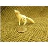 Image 1 : Fossilized ivory howling fox by T.K. 1.5" tall (74)