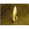 Image 3 : Ivory dolphin mounted on fossilized ivory by R.A.J. 3.5" tall (74)
