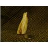 Image 6 : Lot of 2: Fossilized ivory eagle on fossilized walrus tooth by L.i.j.w. 2.75" tall and fossilized iv