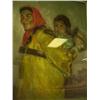 Image 2 : Patel by Henne of women and baby - triple matted and framed min. bid $2300.00 (74)