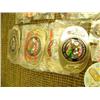 Image 2 : 1987 Fur Rondy memorabilia: 6 men's belt buckles, 3 lady's belt buckles, 12 collectors pins, 9 tie t