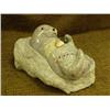 Image 2 : Soapstone otter by Michael Scott 11" long min. bid $175.00 (74)